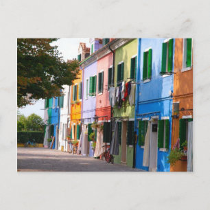 Burano-Venetien Postkarte