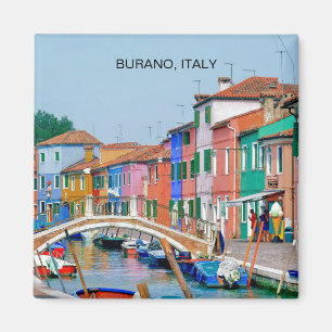 BURANO VENICE, ITALIEN (MAGNET) MAGNET