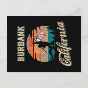 Burbank California Postkarte