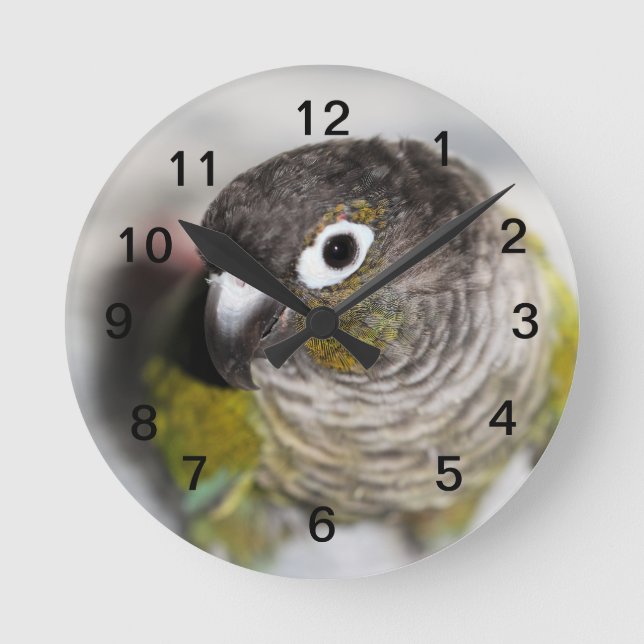 Burbel Runde Wanduhr (Vorderseite)