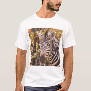 Burchell's Zebra mit sich verändernden Jahreszeite T-Shirt
