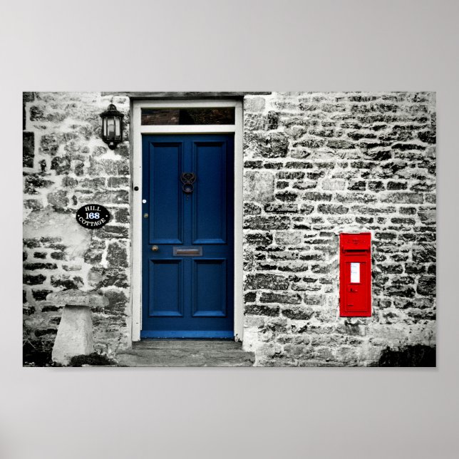 Burford Hütte Cotswolds West Oxfordshire Poster (Vorne)