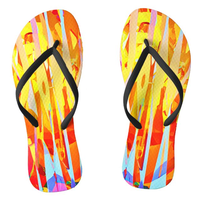 Burful Hues Mix Flip Flops (Fußbett)
