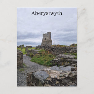 Burg Aberystwyth Postkarte