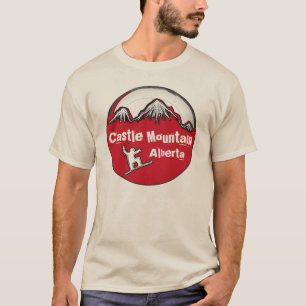 Burg Alberta Kanada Typ Brettschloss T-Shirt