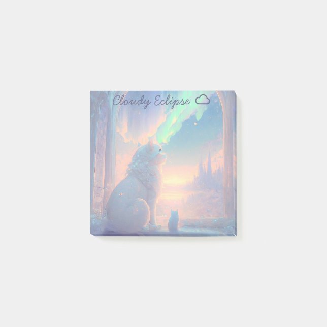 Burg Aurora Post-it Klebezettel (Vorderseite)