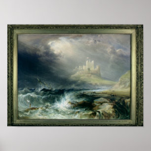 Burg Bamburgh, Northumberland Poster