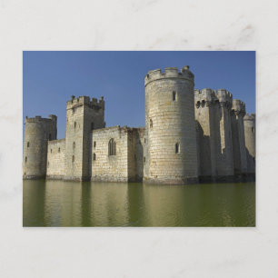 Burg Bodiam (1385), in Moat, Ost Postkarte