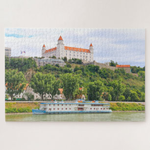 Burg Bratislava, Donau, Slowakei Puzzle