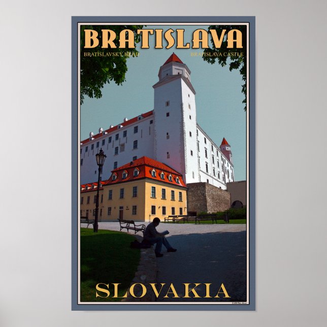Burg Bratislava Poster (Vorne)