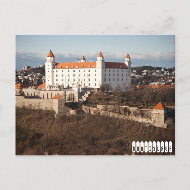 Burg Bratislava Postkarte (Vorderseite)