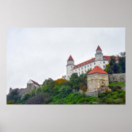 Burg Bratislava, Slowakei Poster