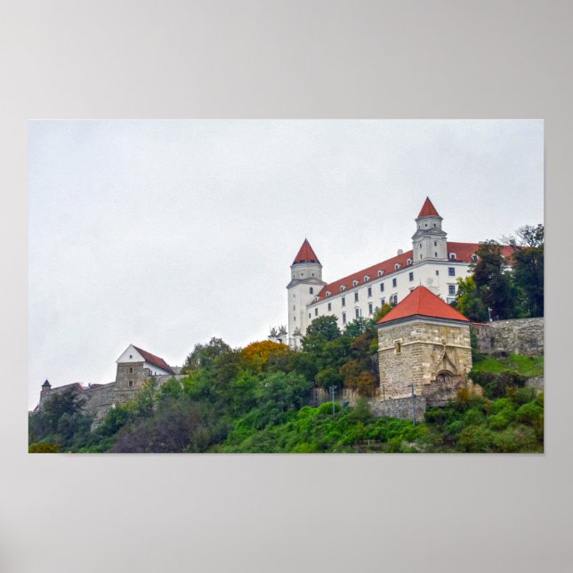 Burg Bratislava, Slowakei Poster (Vorne)
