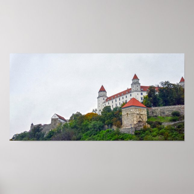 Burg Bratislava, Slowakei Poster (Vorne)