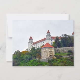 Burg Bratislava, Slowakei Postkarte