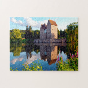 Burg Brennhausen Deutschland. Puzzle