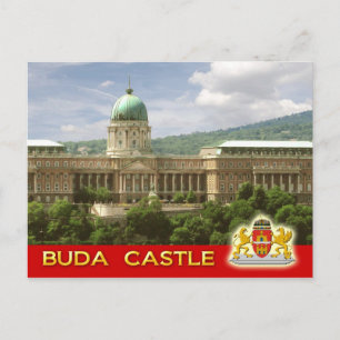 Burg Buda in Budapest, Ungarn Postkarte