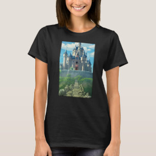 Burg Burg Burg Architektur Landschaft Burg T-Shirt
