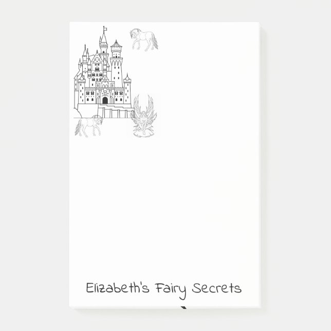 Burg Burg nach der Ausstellung Post-it Klebezettel (Vorderseite)