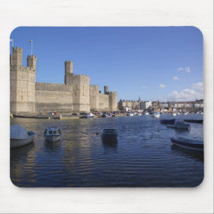 Burg Caernarfon, Gwynedd, Wales 2 Mousepad