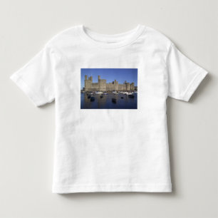 Burg Caernarfon, Gwynedd, Wales (RF) Kleinkind T-shirt