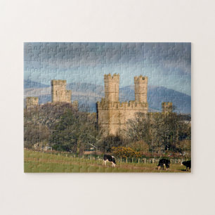 Burg Caernarfon in Wales Puzzle