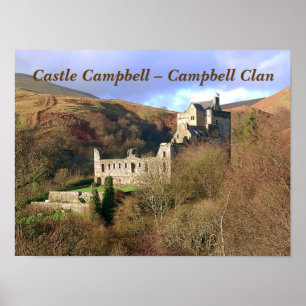 Burg Campbell - Campbell Clan Poster