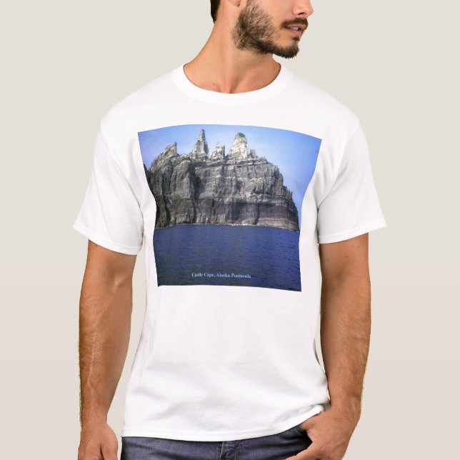 Burg Cape auf der Halbinsel Alaska T-Shirt (Vorderseite)