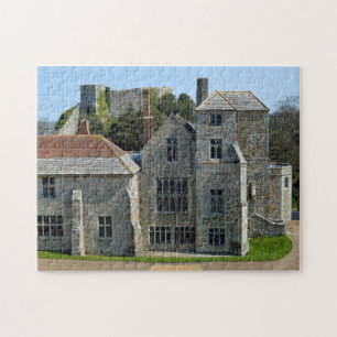 Burg Carisbrook, Insel des Gewichts. Puzzle