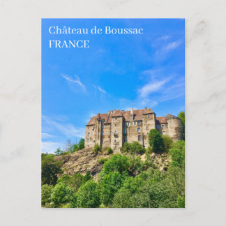 Burg Château de Boussac Postkarte