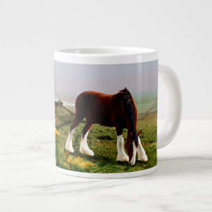 Burg Clydesdale Jumbo-Tasse