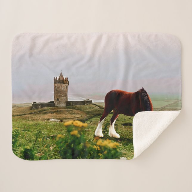 Burg Clydesdale Sherpadecke (Vorderseite (Horizontal))