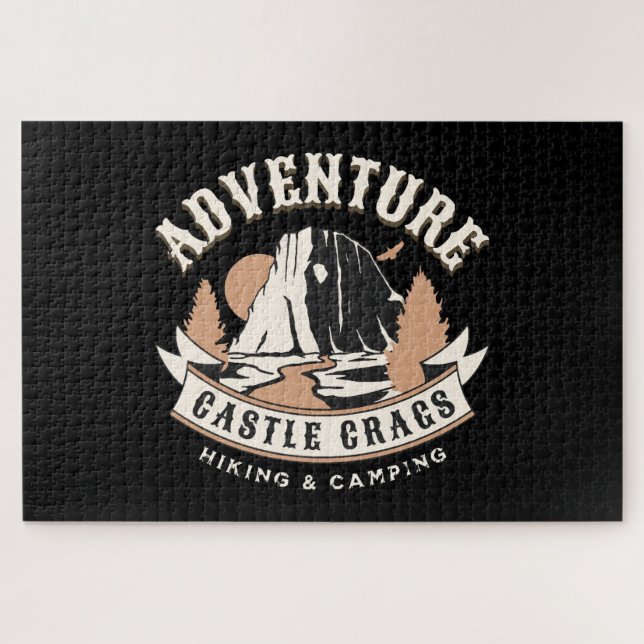 Burg Crags Staat Park/Garten: Puzzle (Horizontal)