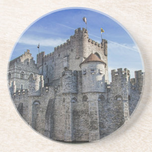 Burg der Grafen in Gent Getränkeuntersetzer