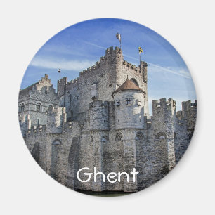 Burg der Grafen in Gent Magnet