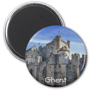 Burg der Grafen in Gent Magnet
