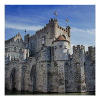 Burg der Grafen in Gent.