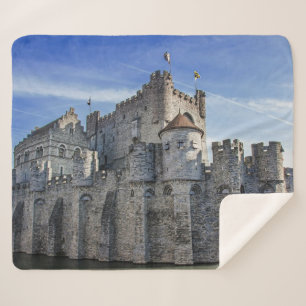 Burg der Grafen in Gent. Sherpadecke