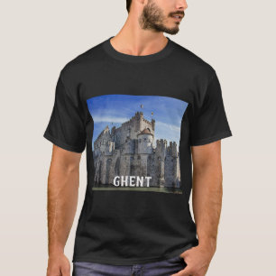 Burg der Grafen in Gent. T-Shirt