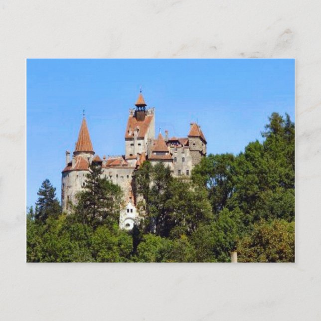 Burg Dracula, Bran, Siebenbürgen Postkarte (Vorderseite)