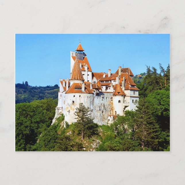 Burg Dracula, Bran, Siebenbürgen Postkarte (Vorderseite)