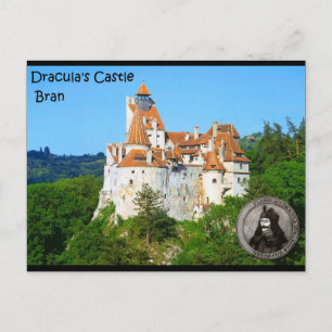 Burg Dracula, Bran, Transylvannia Postkarte