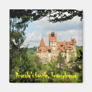 Burg Dracula in Siebenbürgen, Rumänien Magnet