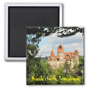 Burg Dracula in Siebenbürgen, Rumänien Magnet