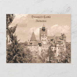 Burg Dracula in Siebenbürgen, Rumänien Postkarte