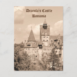 Burg Dracula in Siebenbürgen, Rumänien Postkarte