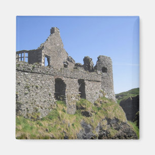 Burg Dunluce bei Bushmills und Portrush, 3 Magnet