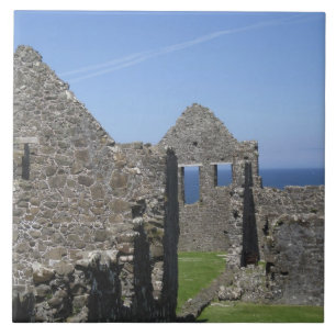 Burg Dunluce bei Bushmills und Portrush, Fliese