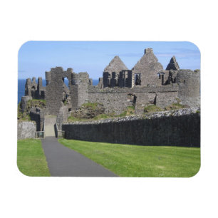 Burg Dunluce nahe Bushmills und Portrush, 2 Magnet