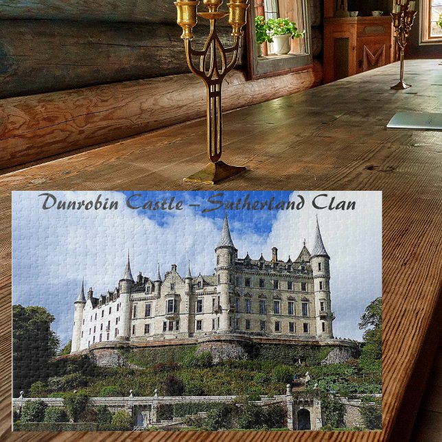 Burg Dunrobin, Sutherland Clan, Puzzle (Von Creator hochgeladen)